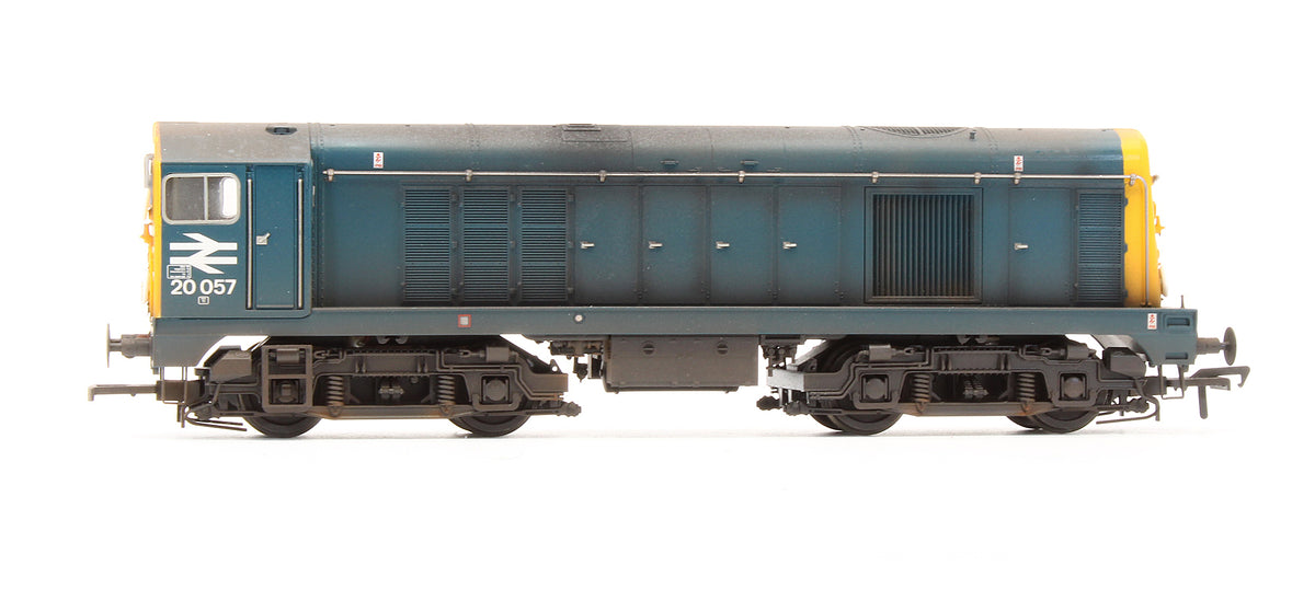 Pre-Owned Class 20/0 Disc Headcode 20057 BR Blue Diesel Locomotive - Custom Weathered