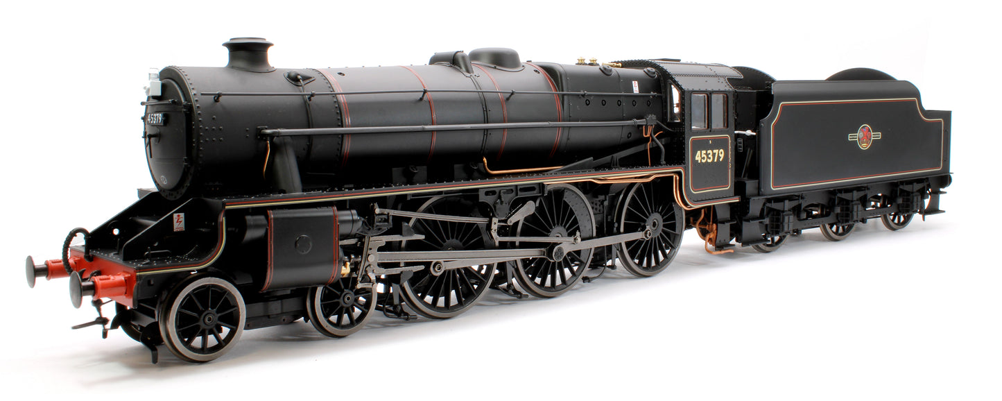 Stanier Class 5 4-6-0 "Black 5" Late BR Lined '45379' Welded Tender Steam Locomotive - DCC Sound