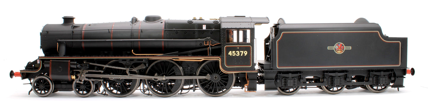 Stanier Class 5 4-6-0 "Black 5" Late BR Lined '45379' Welded Tender Steam Locomotive