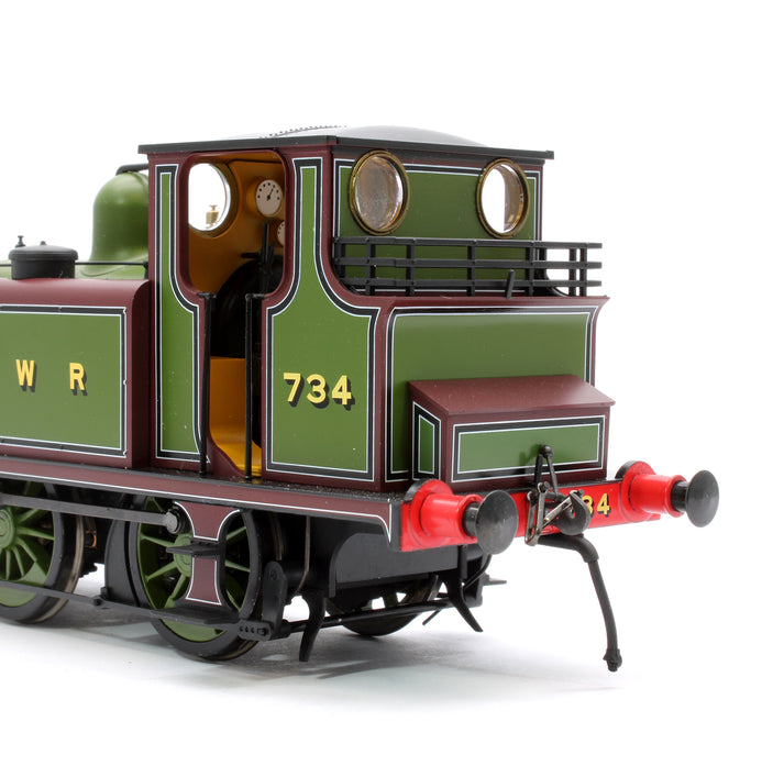 Dapol 7S-010-014 Terrier A1 734 LSWR Green - Steam Tank – Rails