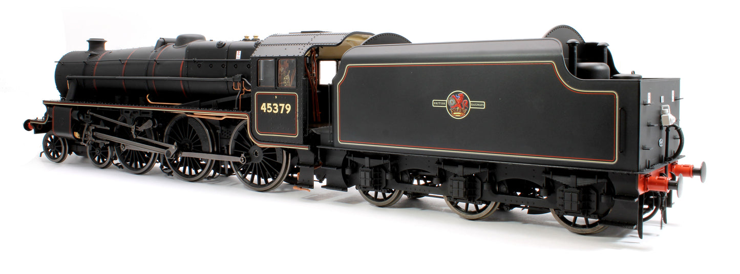 Stanier Class 5 4-6-0 "Black 5" Late BR Lined '45379' Welded Tender Steam Locomotive
