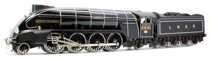 E/36-B4-CN P2 Class Streamlined "Cock O The North" 2-8-2 LNER Lined Gloss Black No. 2001 Steam Locomotive