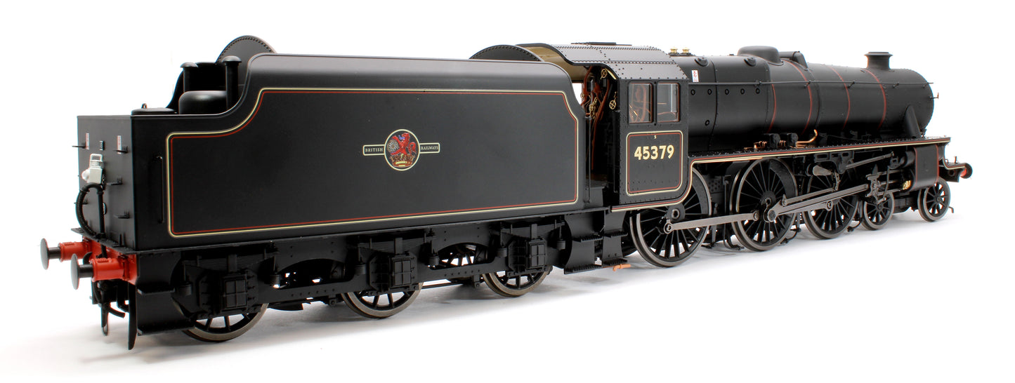 Stanier Class 5 4-6-0 "Black 5" Late BR Lined '45379' Welded Tender Steam Locomotive