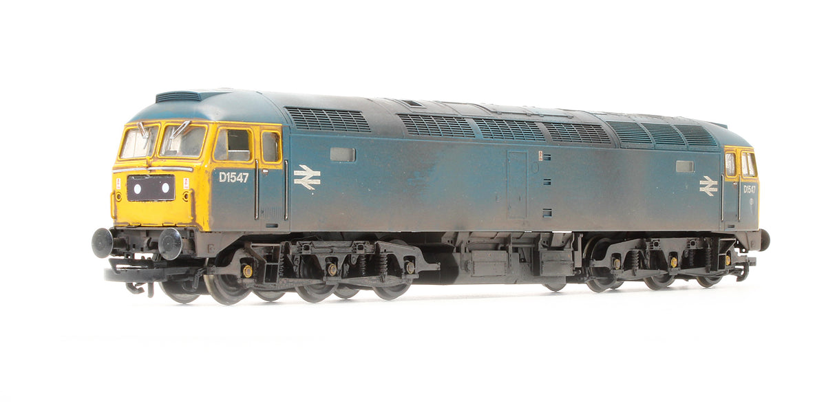 Pre-Owned Class 47 Diesel D1547 BR Blue - Custom Weathered
