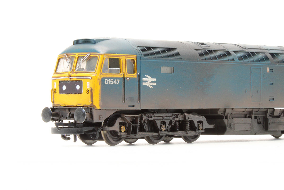 Pre-Owned Class 47 Diesel D1547 BR Blue - Custom Weathered