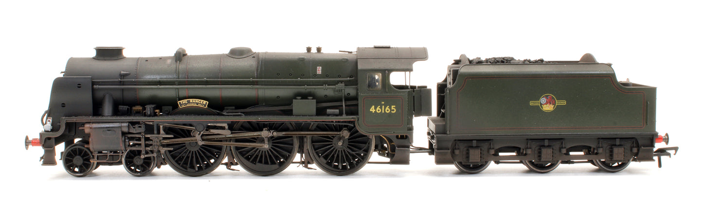 Pre-Owned BR (Late) Royal Scot Class 'The Ranger 12th London Regiment' 46165 Steam Locomotive - Custom Weathered