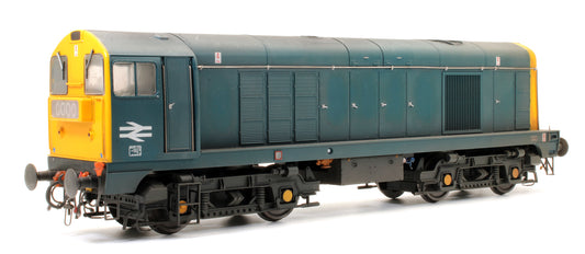 Pre-Owned Class 20 BR Blue Unnumbered (Centre Headcode) Diesel Locomotive (Weathered)