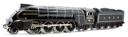 E/36-B4-WB P2 Class Streamlined "Wolf of Badenoch" 2-8-2 LNER Lined Gloss Black No. 2006 Steam Locomotive