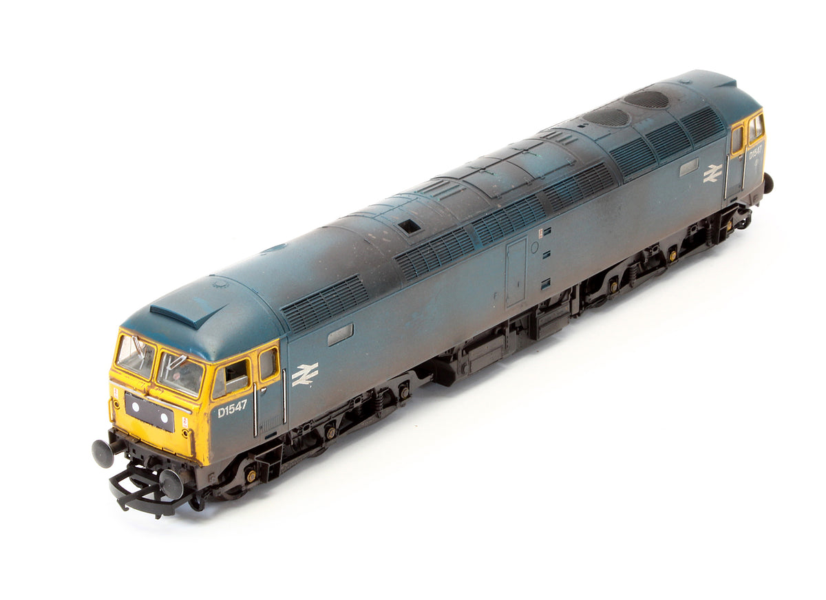 Pre-Owned Class 47 Diesel D1547 BR Blue - Custom Weathered
