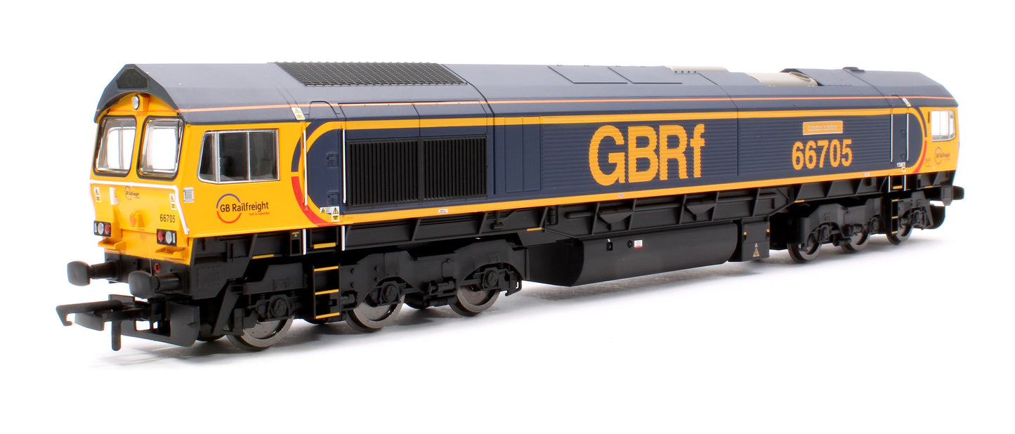 Class 66 GBRf Co-Co 66705 'Golden Jubilee' Diesel Locomotive