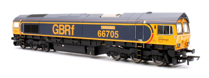 Class 66 GBRf Co-Co 66705 'Golden Jubilee' Diesel Locomotive