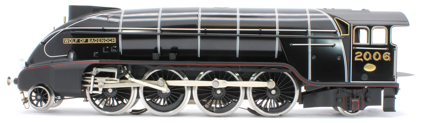 E/36-B4-WB P2 Class Streamlined "Wolf of Badenoch" 2-8-2 LNER Lined Gloss Black No. 2006 Steam Locomotive
