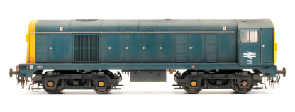 Pre-Owned Class 20 BR Blue Unnumbered (Centre Headcode) Diesel Locomotive (Weathered)