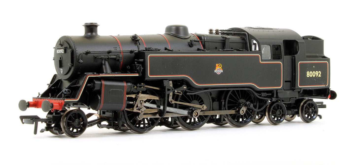 Pre-Owned 32-359A BR Standard Class 4MT Tank 80092 BR Black Early Emblem Steam Locomotive - DCC Sound