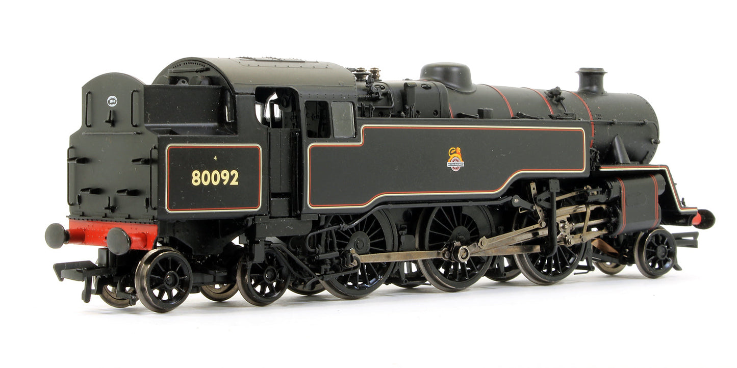 Pre-Owned 32-359A BR Standard Class 4MT Tank 80092 BR Black Early Emblem Steam Locomotive - DCC Sound