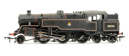 Pre-Owned 32-359A BR Standard Class 4MT Tank 80092 BR Black Early Emblem Steam Locomotive - DCC Sound