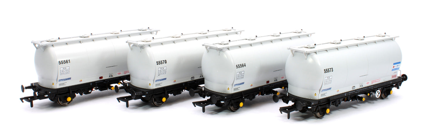 Pack of 4 L Lochaber Power/Liberty branded PCA tanks (no ladders). No. 55561/55564/55570/55573