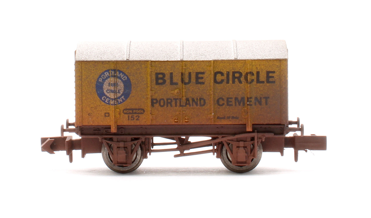 Gunpowder Van Blue Circle 152 Weathered