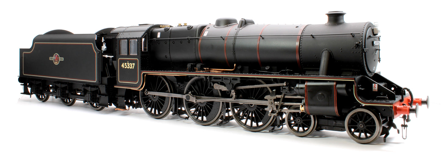 Stanier Class 5 4-6-0 "Black 5" Late BR Lined '45337' Welded Tender Steam Locomotive - DCC Sound