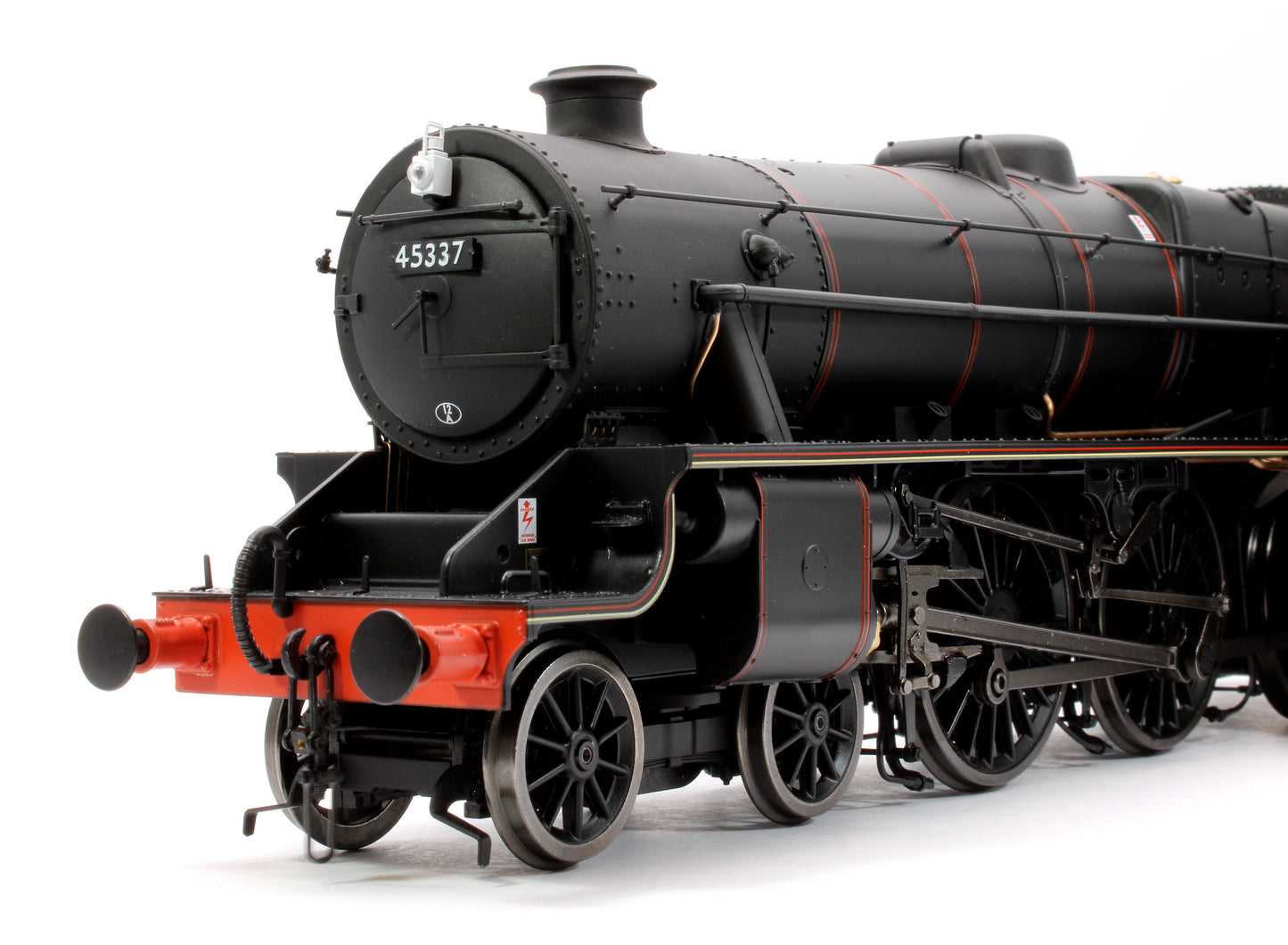 Stanier Class 5 4-6-0 "Black 5" Late BR Lined '45337' Welded Tender Steam Locomotive - DCC Sound