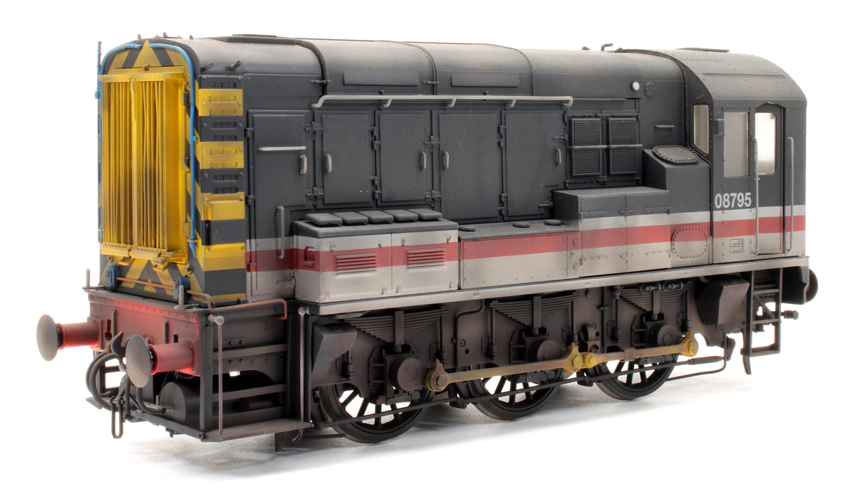 Pre-Owned Class 08 795 Intercity Swansea Diesel Shunter Locomotive - Custom Weathered