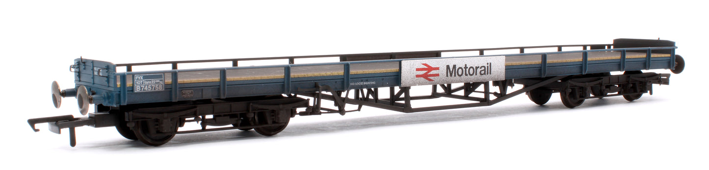 Carflat Wagon Motorail B745758 Weathered