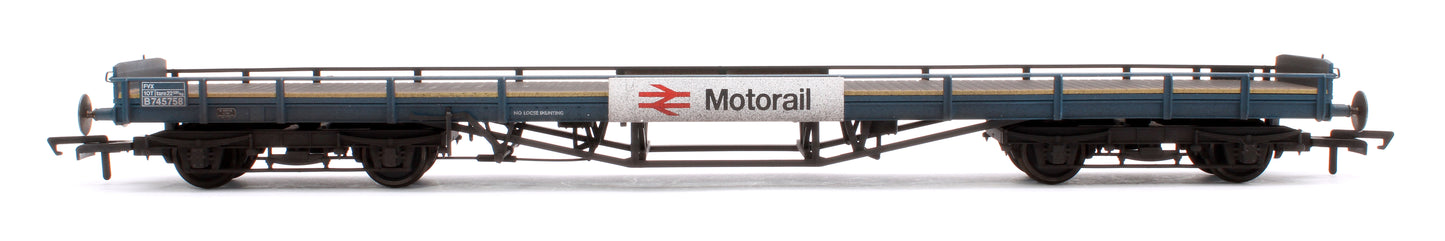 Carflat Wagon Motorail B745758 Weathered