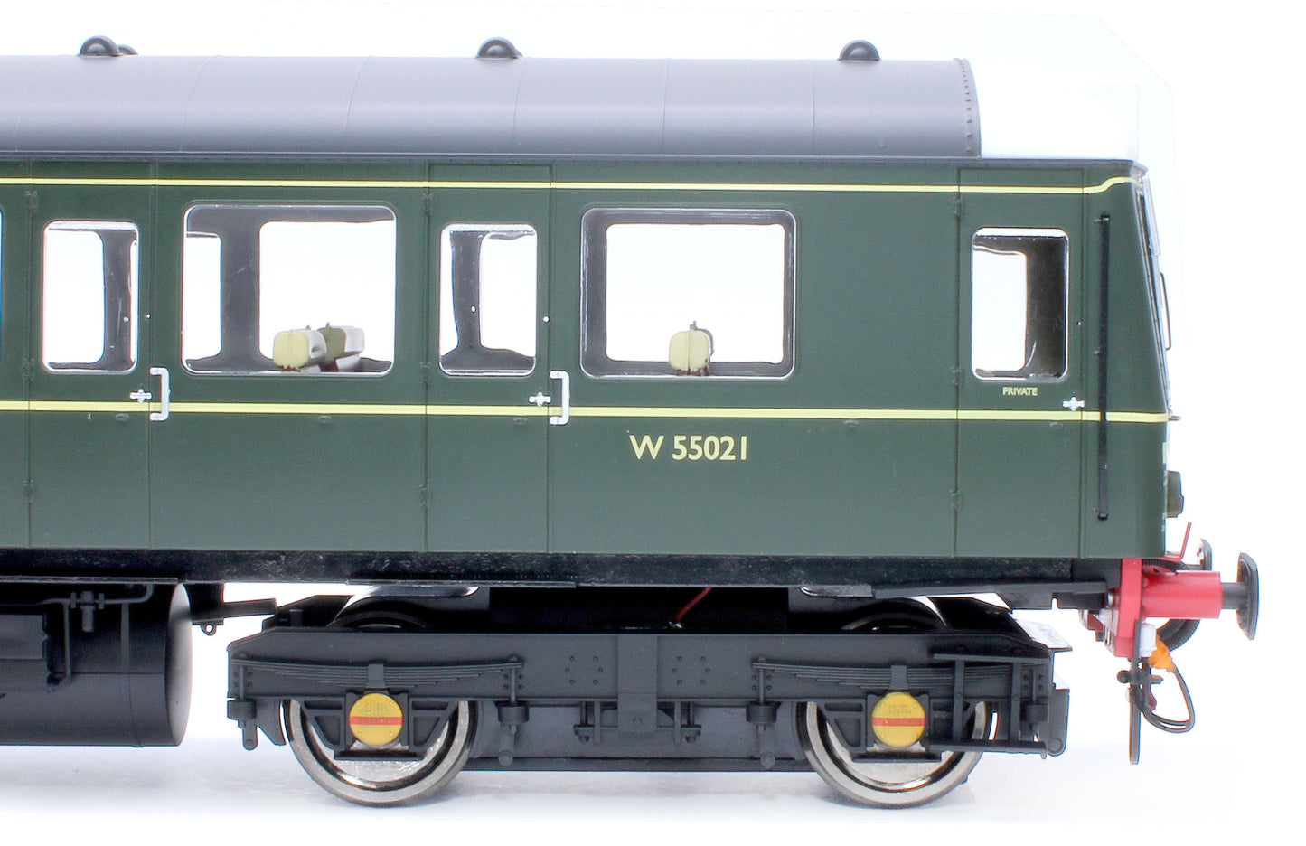 Class 121 BR Green (Speed Whiskers) Single Car DMU W55021