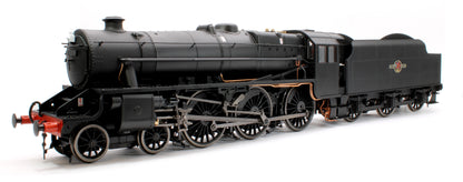 Stanier Class 5 4-6-0 "Black 5" Plain BR Black 'Un-numbered' Riveted Tender Steam Locomotive
