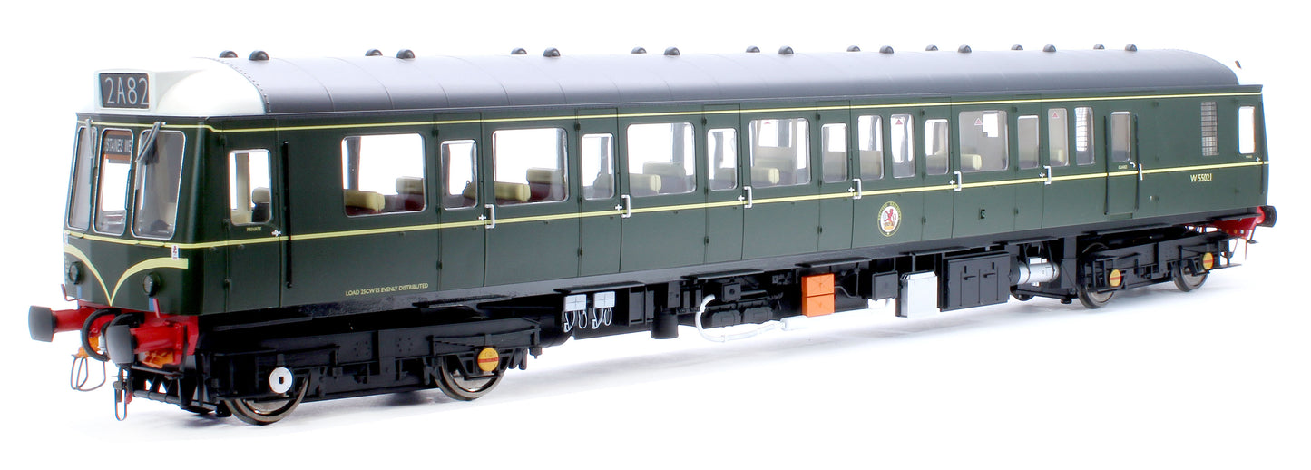 Class 121 BR Green (Speed Whiskers) Single Car DMU W55021