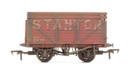 37-206A Pre-Owned 8 Plank Wagon With Coke Rails 'Stanton' - Custom Weathered