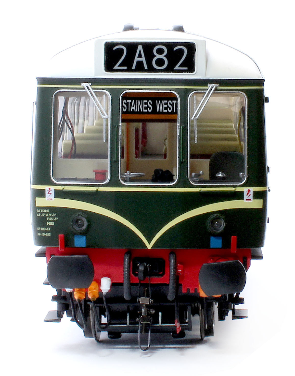 Class 121 BR Green (Speed Whiskers) Single Car DMU W55021