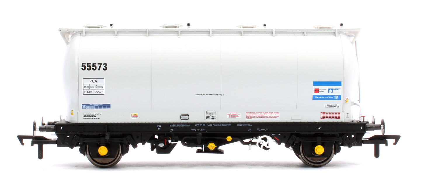 Pack of 4 L Lochaber Power/Liberty branded PCA tanks (no ladders). No. 55561/55564/55570/55573