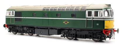 Pre-Owned BRCW Type / Class 33 Bo-Bo (Version 2) BR Green with small yellow ends Diesel Locomotive