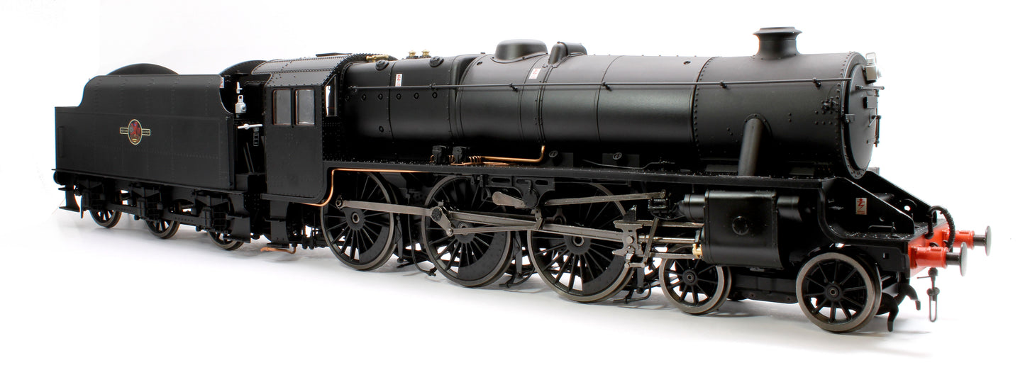 Stanier Class 5 4-6-0 "Black 5" Plain BR Black 'Un-numbered' Riveted Tender Steam Locomotive