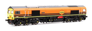 Class 59 206 'John F Yeoman' G&W Freightliner Diesel Locomotive