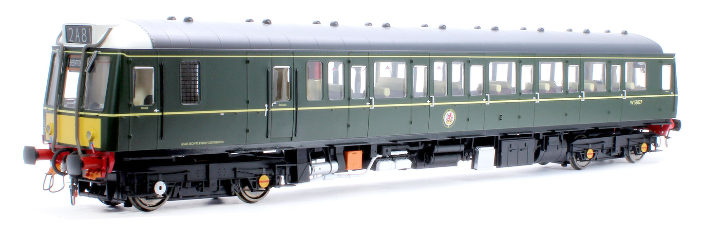 Class 121 BR Green (Small Yellow Panel) Single Car DMU W55027