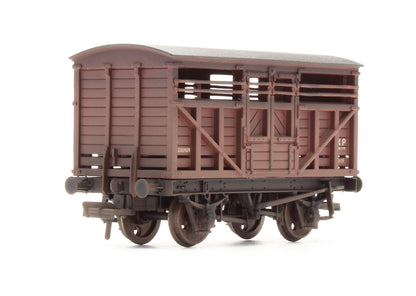 Pre-Owned 10 Ton Cattle Wagon BR Bauxite 'M230909' - Custom Weathered
