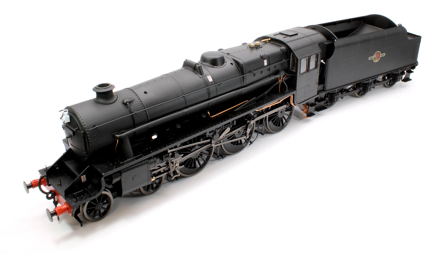 Stanier Class 5 4-6-0 "Black 5" Plain BR Black 'Un-numbered' Riveted Tender Steam Locomotive