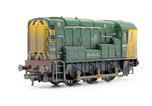 Pre-Owned Class 08691 'Terri' Freightliner Diesel Shunter Locomotive - Weathered - Exclusive Edition