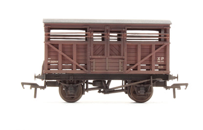 Pre-Owned 10 Ton Cattle Wagon BR Bauxite 'M230909' - Custom Weathered