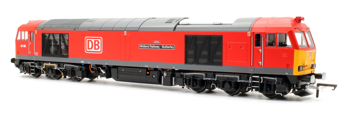 Pre-Owned ACC2899 Class 60 60100 'Midland Railway - Butterley' DB Cargo Diesel Locomotive - Exclusive Edition