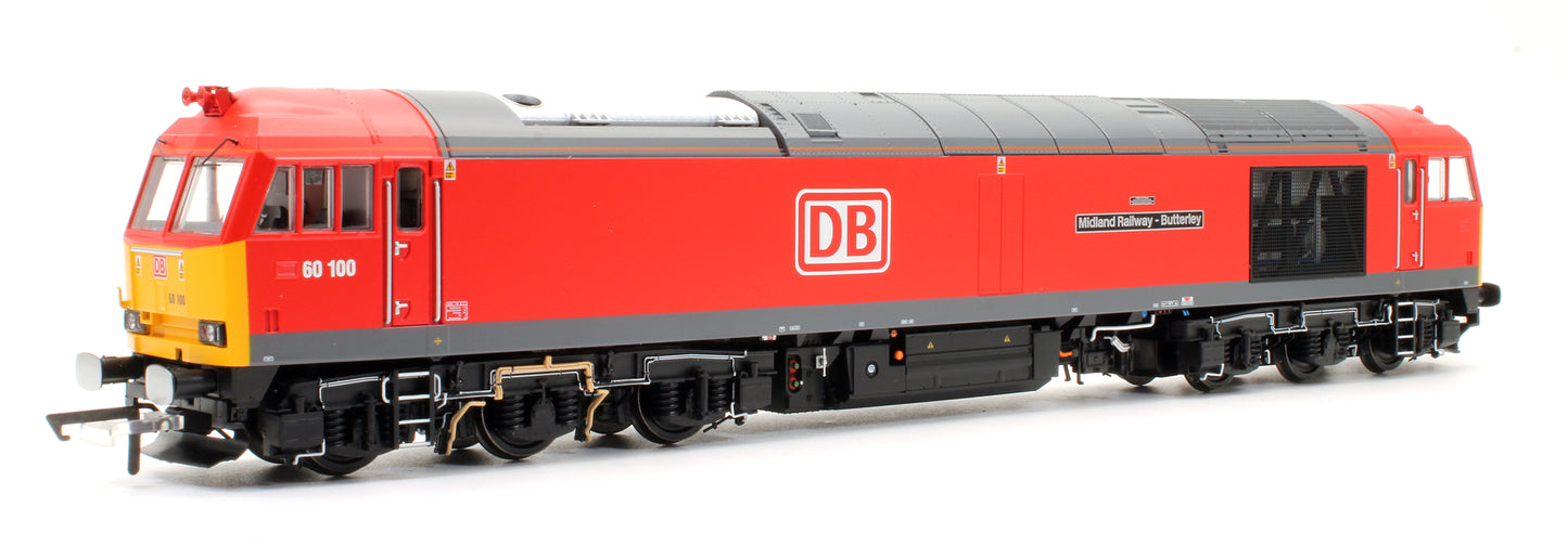 Pre-Owned ACC2899 Class 60 60100 'Midland Railway - Butterley' DB Cargo Diesel Locomotive - Exclusive Edition