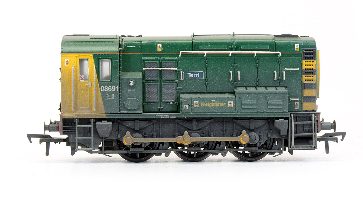 Pre-Owned Class 08691 'Terri' Freightliner Diesel Shunter Locomotive - Weathered - Exclusive Edition