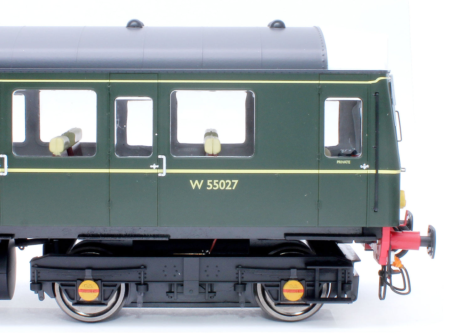 Class 121 BR Green (Small Yellow Panel) Single Car DMU W55027