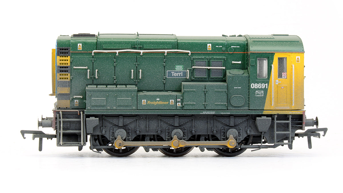 Pre-Owned Class 08691 'Terri' Freightliner Diesel Shunter Locomotive - Weathered - Exclusive Edition