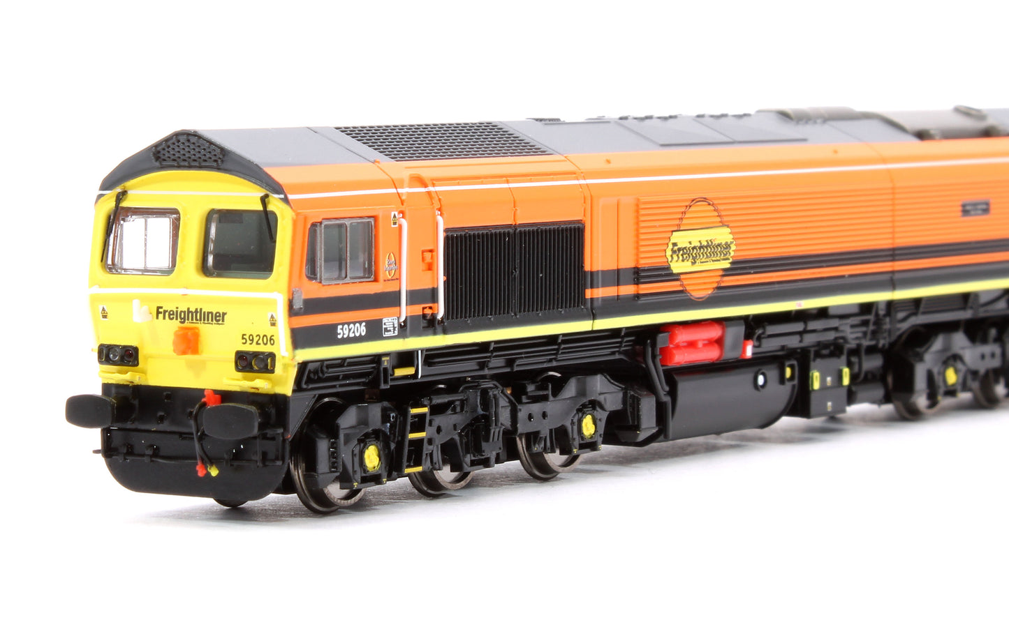 Class 59 206 'John F Yeoman' G&W Freightliner Diesel Locomotive DCC Sound