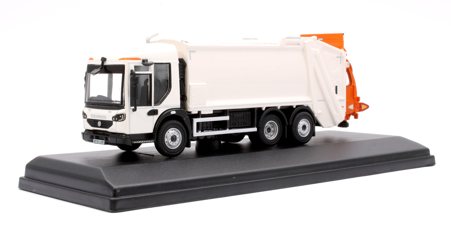 Dennis Eagle Olympus Refuse Truck White