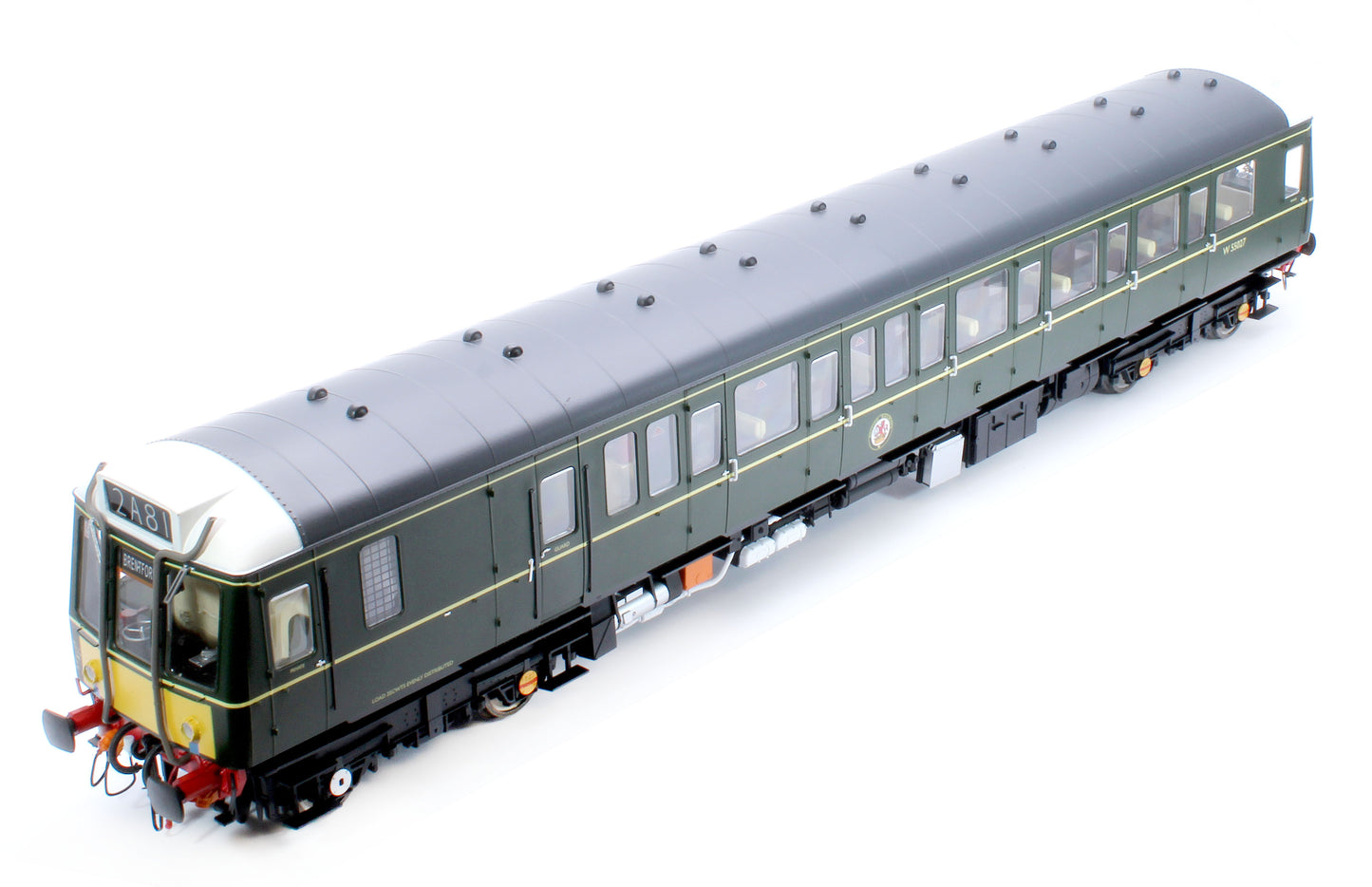 Class 121 BR Green (Small Yellow Panel) Single Car DMU W55027