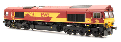 Pre-Owned Class 66207 EWS Livery Diesel Locomotive - DCC Fitted